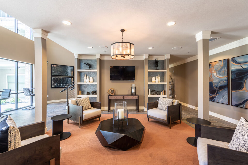 clubhouse seating area