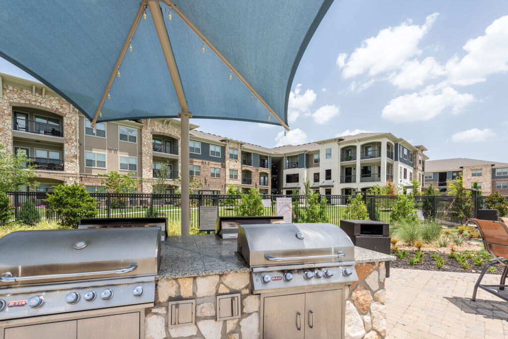 Outdoor Grill near pool